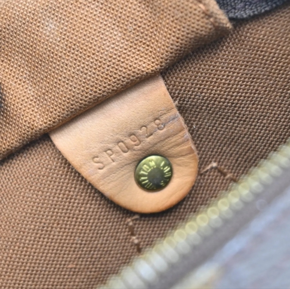 LOUIS VUITTON SPEEDY 30 MONOGRAM BAG - Picture 10 of 13